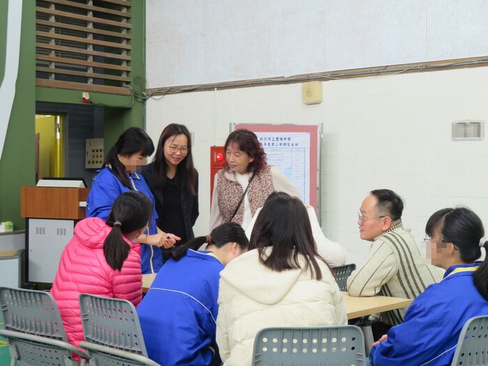 學生分享心得給家長