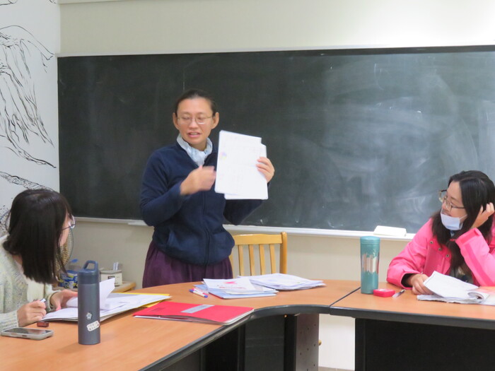 怡如老師分享學生課程筆記圖片