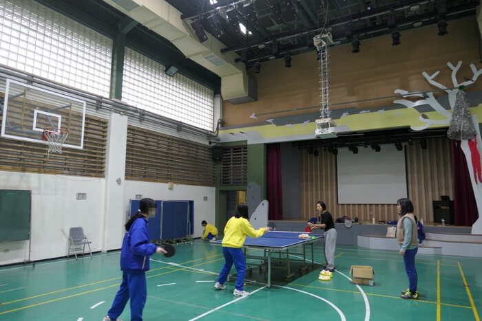 桌球課程