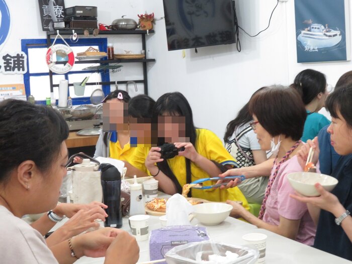 海洋小推手拍攝取用披薩畫面