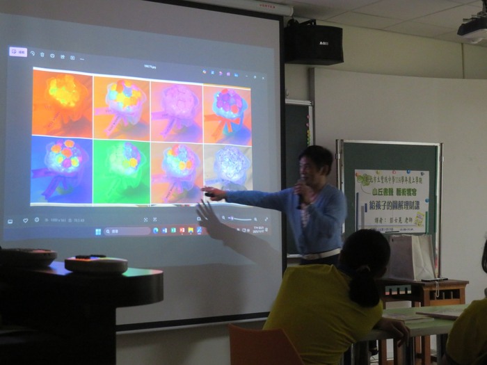 講師介紹AI與圖片的運用圖片