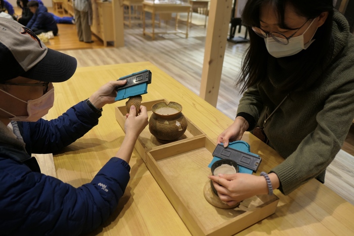 石器測繪工具─竹梳