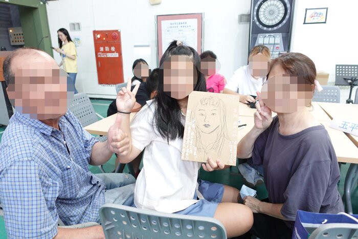 看見心中的你家庭繪圖活動
