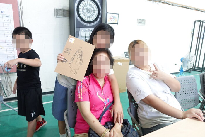 看見心中的你家庭繪圖活動