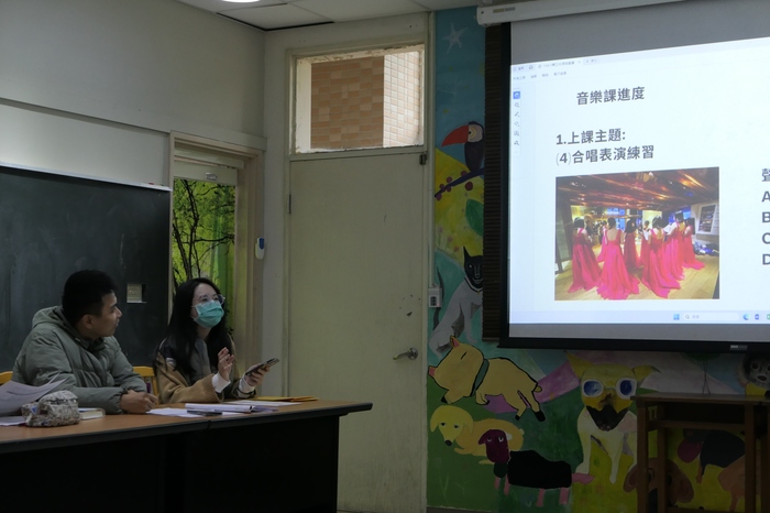 家如師針對音樂科給予肯定與回饋