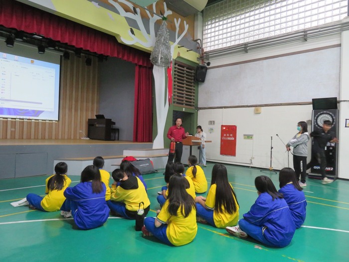 消防隊到校宣導
