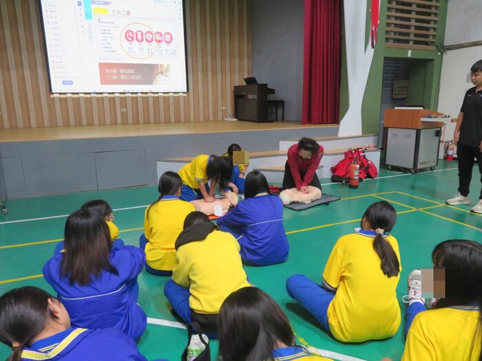 CPR實際演練教學