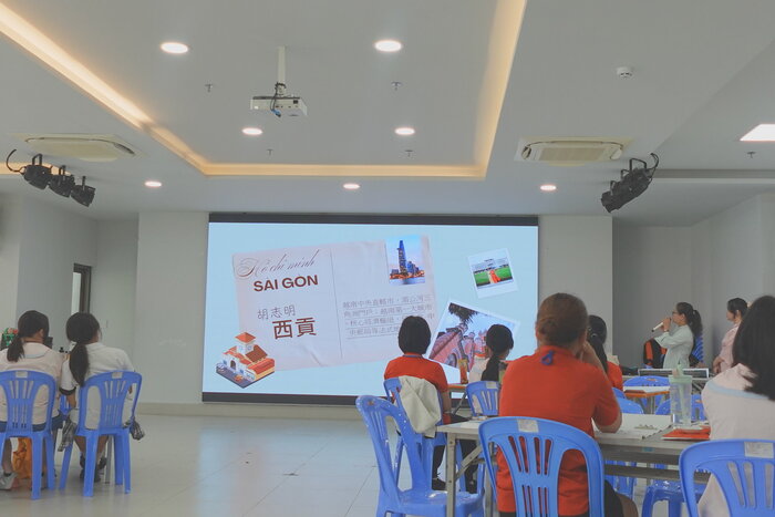 我們也學習到好多越南文化