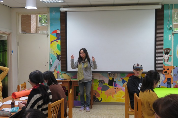 校長給予大家勉勵