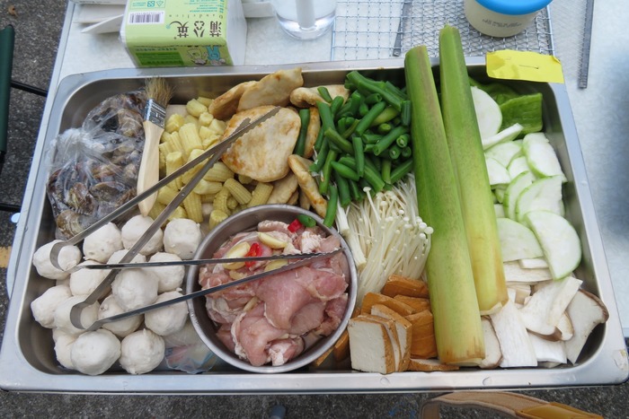 豐富烤肉食材