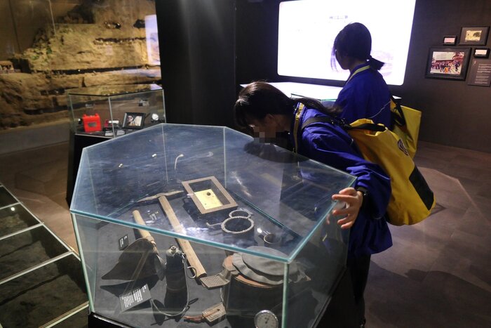 黃金博物館文物參觀圖片