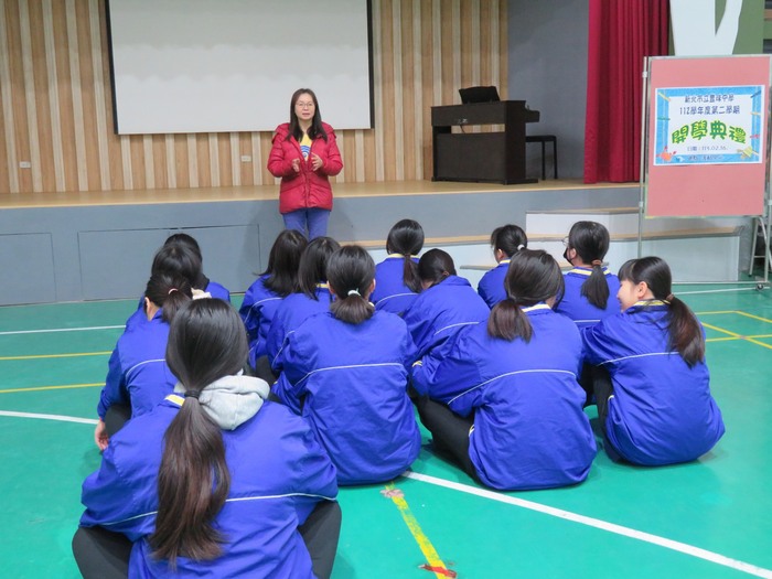 校長進行友善校園宣導