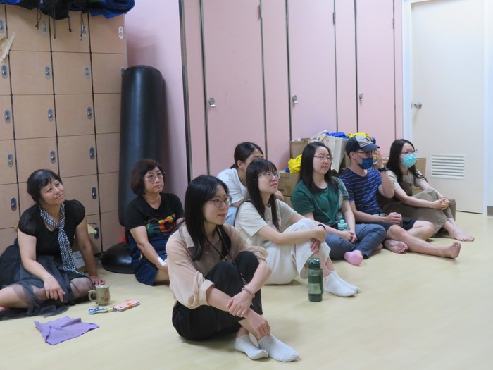 師長認真陪同參與圖片